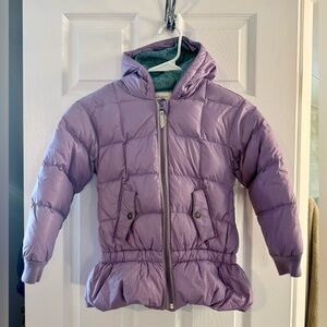 Hanna Andersson Disney Frozen Inspired Puffer Coat Size 120